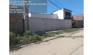 Imóvel 1727418 ['8444426142323'] - ['RUA TEGIPIO,N. 177 QD 70 LT 18 CS 06, CABUCU - CEP: 26291-350, NOVA IGUACU - RIO DE JANEIRO'] ['Cabuçu'] - ['Nova Iguaçu']/['RJ'] - 1