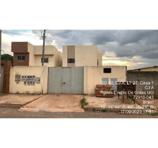 Imóvel 2154726 ['8444421048310'] - ['QUADRA 34 CONJUNTO B,N. SN APTO. 203 LOTE 18-A, PARQUE DA BARRAGEM SETOR 08 - CEP: 72910-040, AGUAS LINDAS DE GOIAS - GOIAS'] [''] - ['Águas Lindas De Goiás']/['GO'] - 1