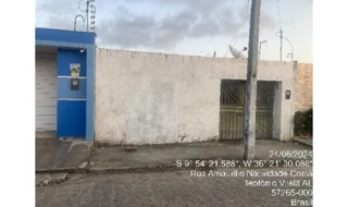 Imóvel 1975898 ['8555506329707'] - ['RUA AMARILIO NATIVIDADE COSTA,N. 407  ., CENTRO - CEP: 57265-147, TEOTONIO VILELA - ALAGOAS'] [''] - ['Teotônio Vilela']/['AL'] - 1